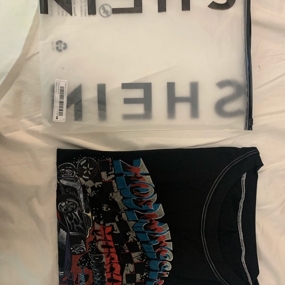 Black hot wheels tshirt from shein - Picture 2 of 2